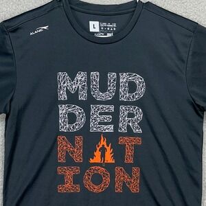 Tough Mudder Mens 2019 Finisher T-Shirt Large Gray Graphic Crewneck Tee Alanic